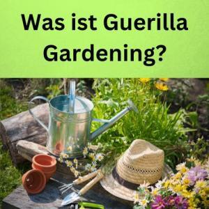 Was ist Guerilla Gardening